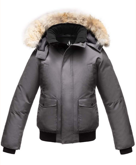 Пуховик Inuvik Bomber (Мужской; XL; Steel Grey)